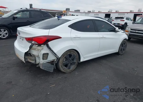 2016 Hyundai Elantra Se z USA, uszkodzony, nr VIN 5NPDH4AE4GH775006